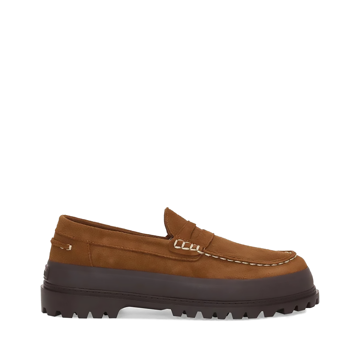 Superga 3110 -  Mocassino Donna Camoscio Cuoio