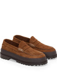 Superga 3110 -  Mocassino Donna Camoscio Cuoio