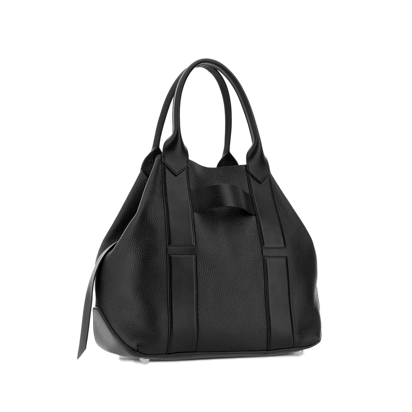 Hogan - Borsa Script Media Nero