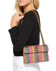 Kurt Geiger - Small Kensington Bag Pelle Intreccio Multicolor