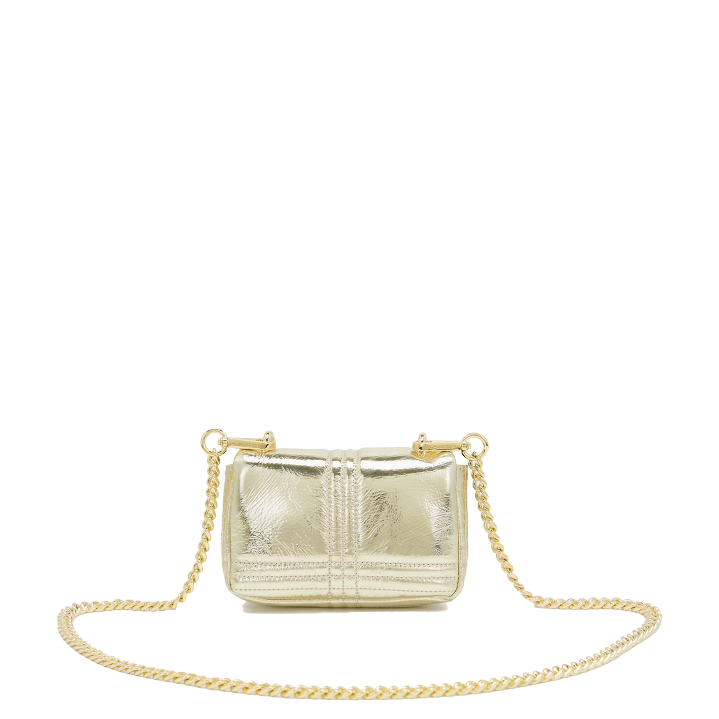 The Carrie Bag - Shinymini Platinum Bag 