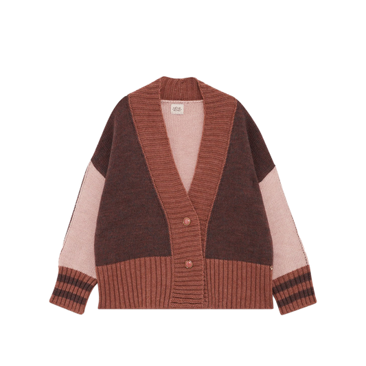 Meme Road - Cardigan Multicolor Rosa