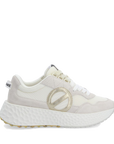 No Name - Sneakers Carter Jogger Donna Bianco Sporco