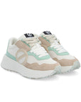 No Name - Sneakers Carter Jogger Donna Beige Verde