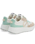 No Name - Sneakers Carter Jogger Donna Beige Verde