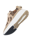 No Name - Carter Jogger Sneakers Donna Beige Animalier
