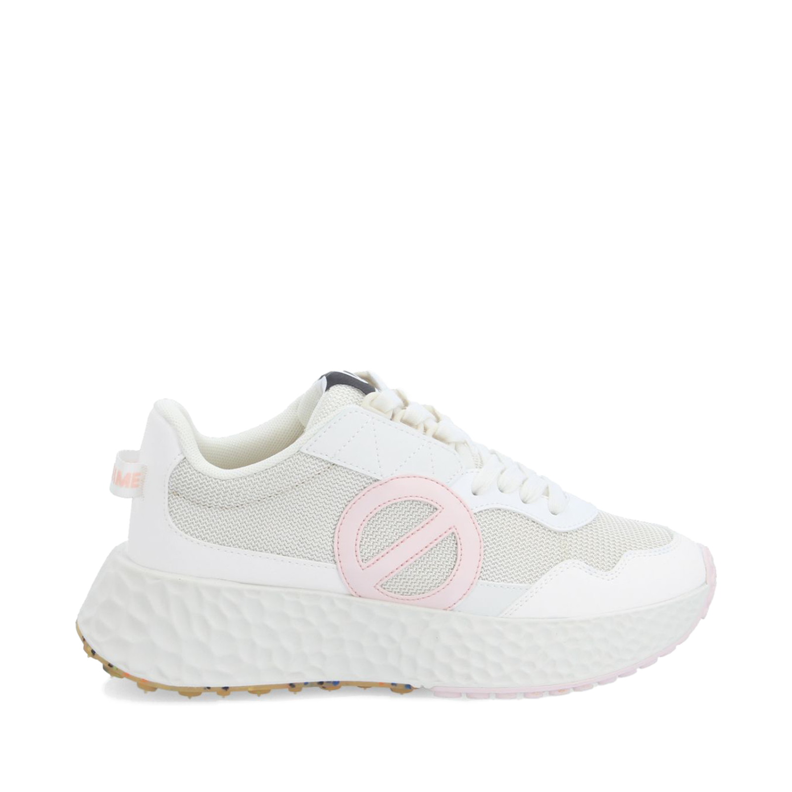 sneakers no name donna bianche effetto uv platform