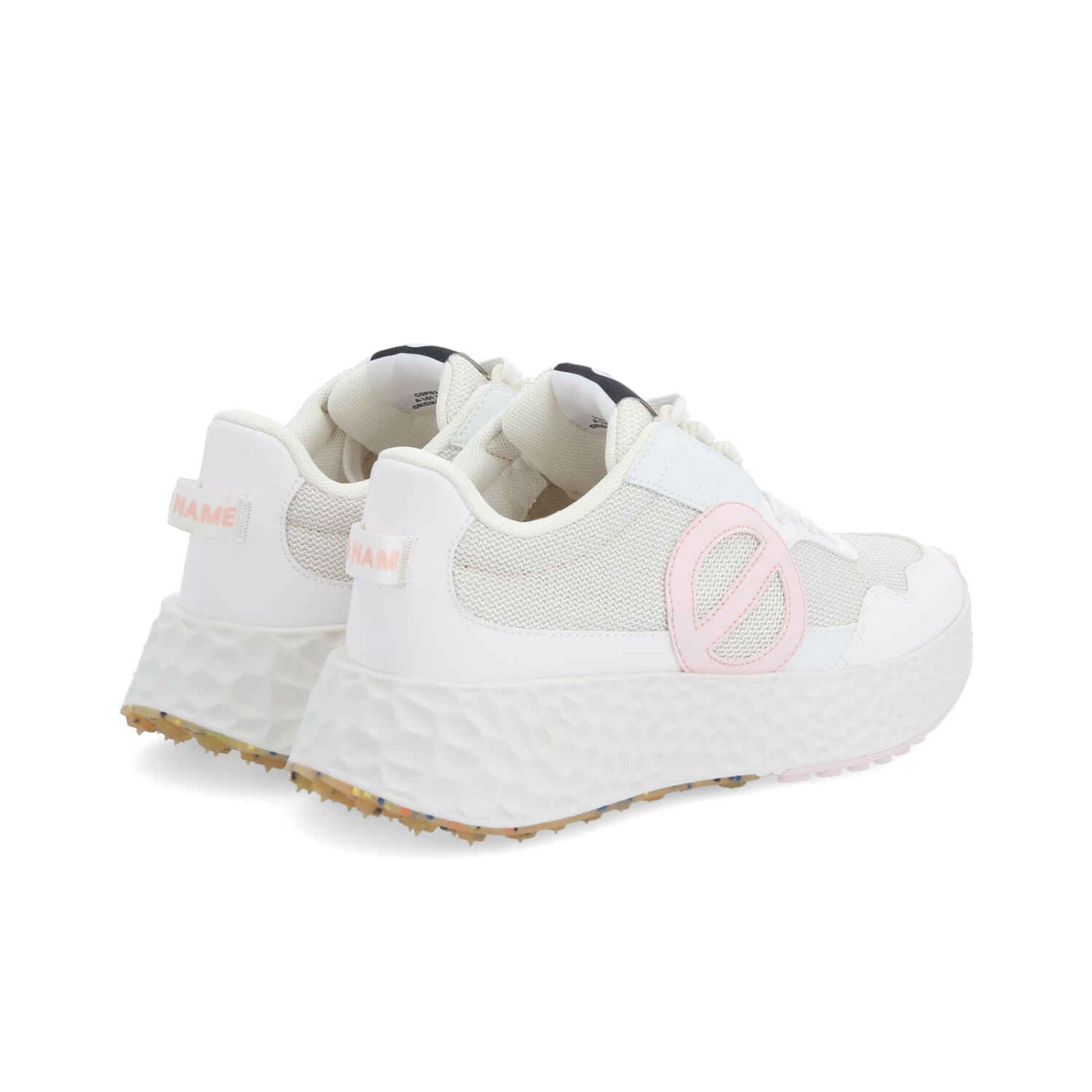 sneakers platform no name donna effetto uv multicolor