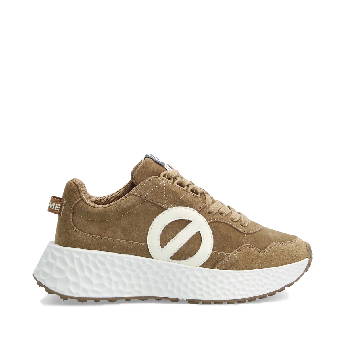 No Name Carter Jogger Donna Noisette in Camoscio