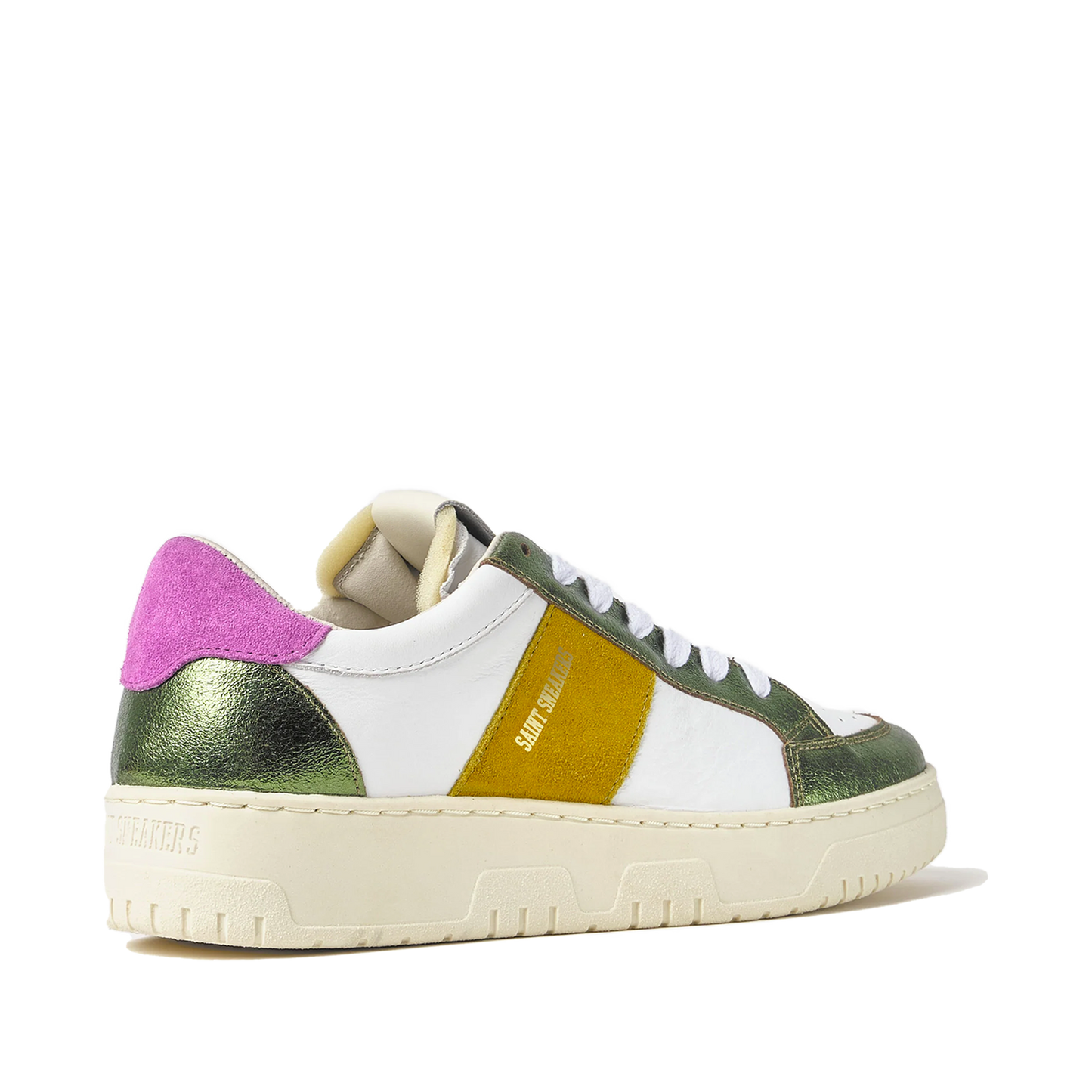 Saint Sneakers - Basket Sail W Verde Fuxia