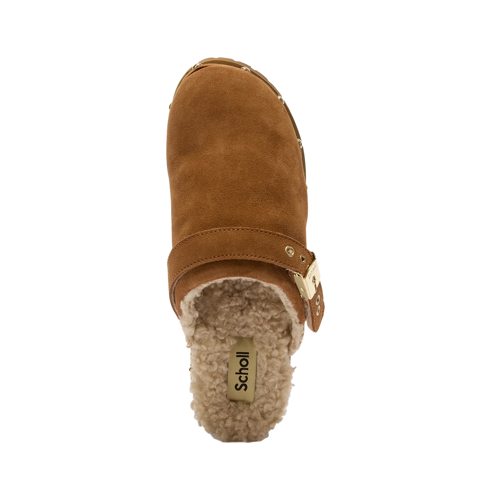 Scholl - Sabot cindy cork backstrap Cuoio