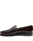 Sebago Classic Dan LR uomo in pelle bordeaux, vista laterale