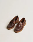 Sebago - Mocassino Ranger Waxy Marrone Suola Carrarmato