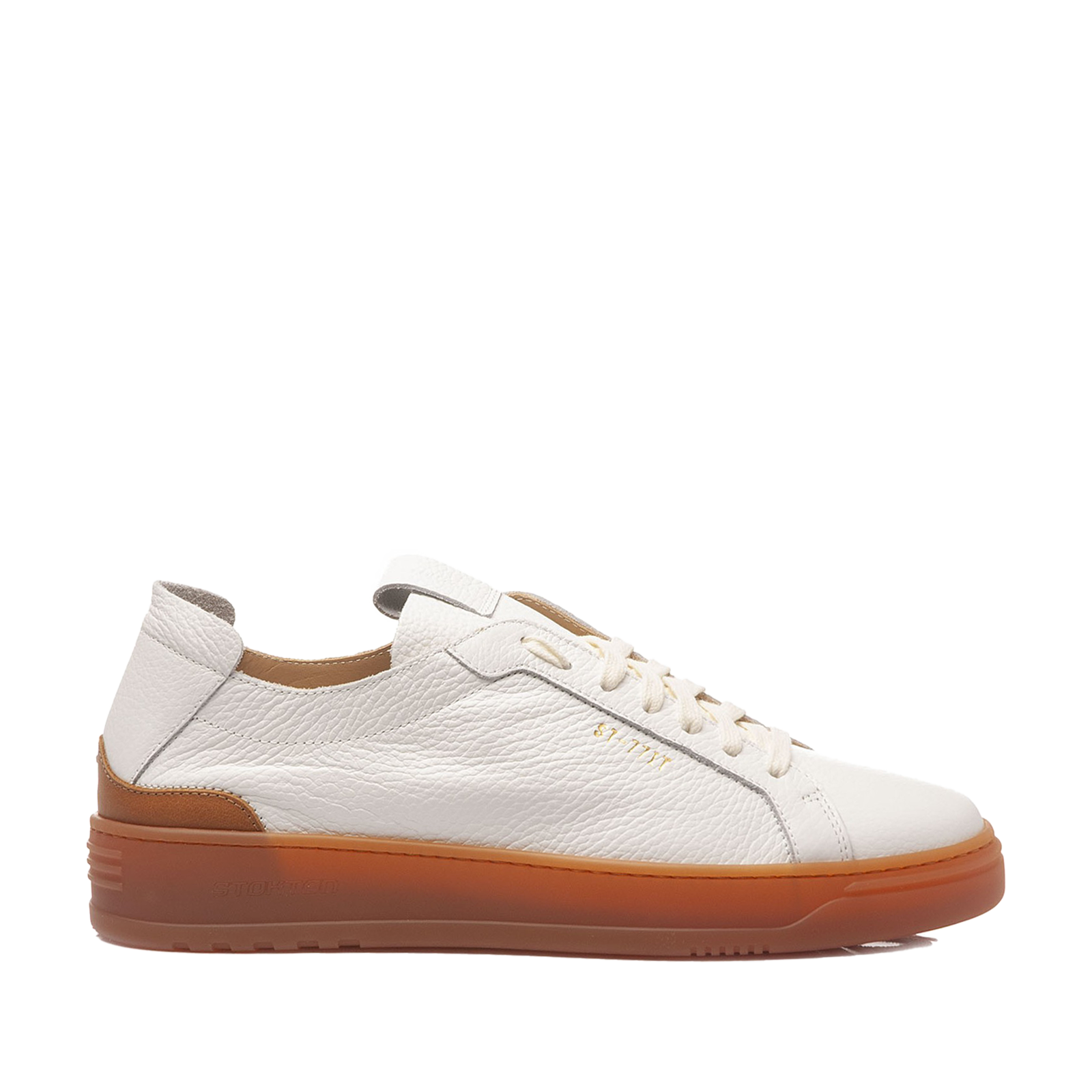 Stokton - Sneakers 255-u Vitello Bianco Scarpa Uomo Fashion Luxury ...