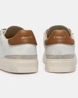 Crime London - Blade Caramel Brûlée Sneakers Uomo Bianco