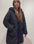 NICE THINGS - Cappotto Trapuntato con Imbottitura Teddy