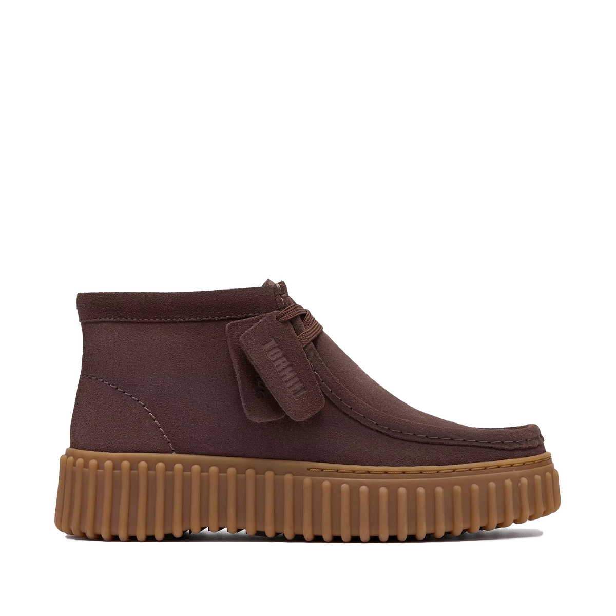 Clarks - Clarks Torhill Moss Donna Camoscio Testa di Moro